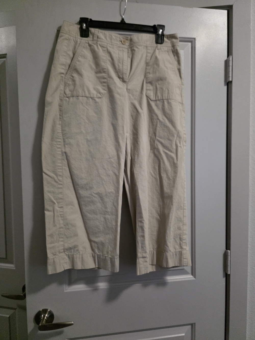 Beige Women’s Cotton Shorts